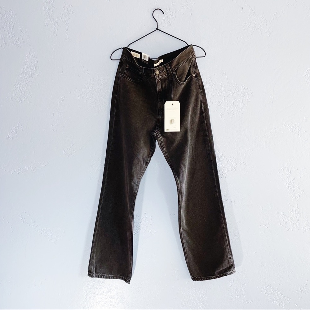 ❌SOLD❌ Levi’s Premium 
LOOSE STRAIGHT BLACK JEANS